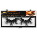 natural long mink lashes 25mm with packaging boxes